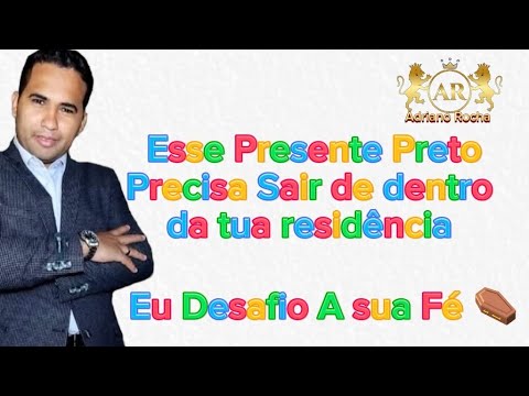 ⚡ VOCÊ ⚡ eu vejo um PRESENTE preto chegando para a sua CASA 🏠