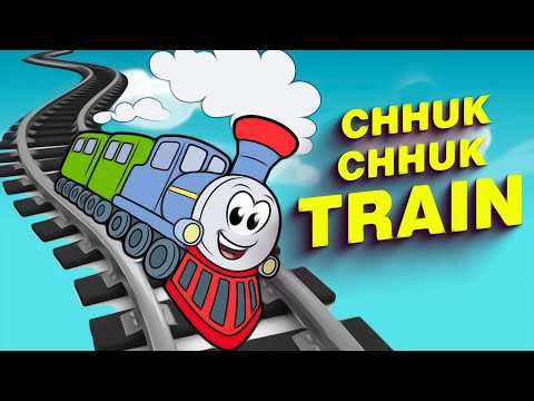 छुक छुक करती रेल चली | Chhuk Chhuk Karti Rail Chali Hindi | Riya Kids Tv | Hindi Nursery Rhymes