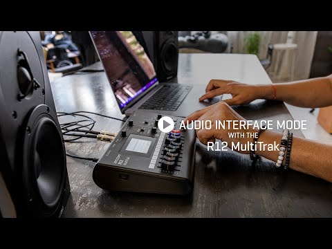 Zoom R12 MultiTrak - Audio Interface Mode