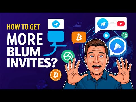 How to get more BLUM invites