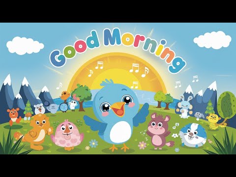 Good morning song for kids | shine and rise little stars with GM song | giggle time and tales