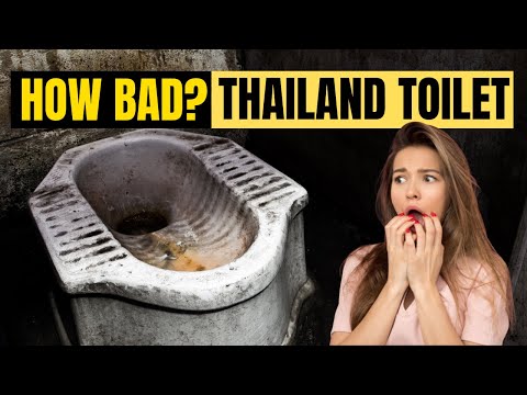 Thailand Toilet 💩 What are squat toilets like in Thailand? Tips when use toilets in Thailand!