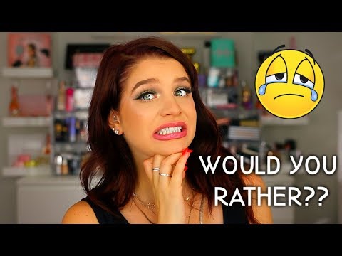 Would You Rather Makeup Tag Ohhh Boy 😳