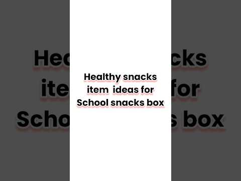 Healthy snacks item ideas for kids must watch #snacksitem #snacksideas #schoolsnacks #kidssnacks