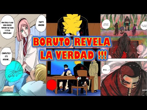 🌌 El INTERROGATORIO de BORUTO  😱 SAKURA REGRESA Por FIN 🌌 BORUTO Two Blue Vortex Manga 14