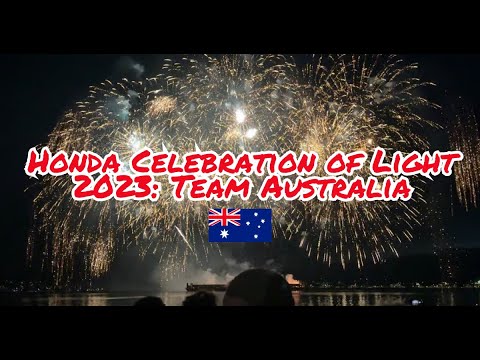 Celebration of Light - Australia / バンクーバーの花火大会でオーストラリアの花火 2023