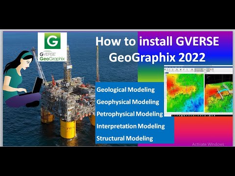 How To Install GVERSE Geographix 2022  #geology #geophysics