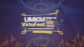 UMKM VirtuFest 2020 Kantor Perwakilan Bank Indonesia Purwokerto (Hari 1)