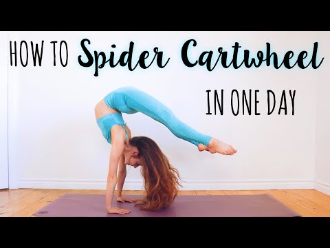 How to do a Spider Cartwheel in One Day!