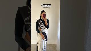 🖤🤍 #amazonfinds #amazon #amazonsareereview #sareestyle #whitesaree