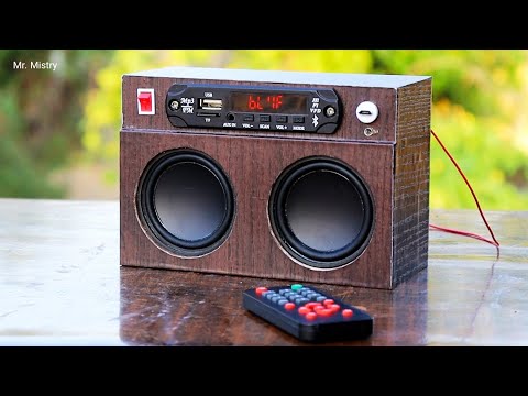 Make Bluetooth, USB, SD Card and FM Speaker