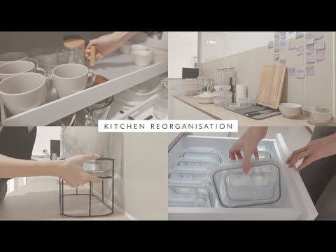 tidy with me • Mini Kitchen Declutter and Reorganisation