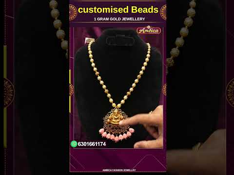 #Shorts Customised Beads Collections 1Garm Gold Jewellery