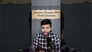 Senores Pharmaceutical IPO Final Decision | Latest IPO GMP #shorts #latestipo #ipo #ipoalert