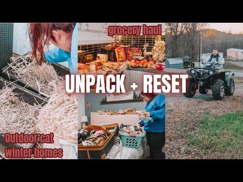 UNPACK & HOME RESET WITH ME | GROCERY HAUL | KIMI COPE 2024