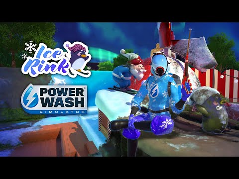 《PowerWash Simulator》免費下載內容「溜冰場 2024年冬季」宣傳影片