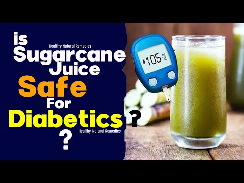 Is sugarcane juice safe for diabetics? Sugarcane juice benefits. Diabetes Sugar control. Health