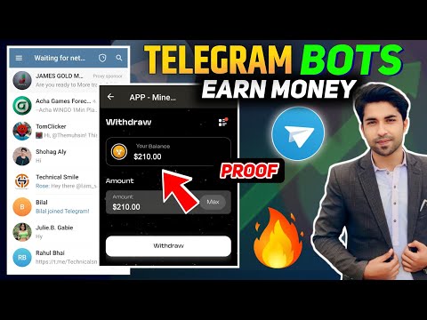 How to Earn money from Telegram PROOF🔥 | Telegram Bot: EARN MONEY EASILY | telegram bots earning