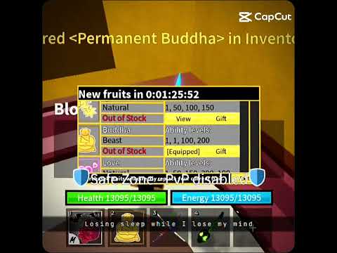 Buying perm Buddha and fruit storage finally!!!! #bloxfruits #roblox #robux