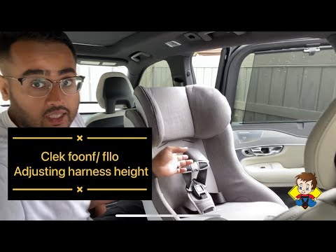 Clek foonf  / fllo Shoulder Strap height adjustments