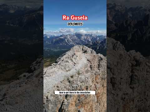 No1 View In The Dolomites! - Ra Gusela #dolomites