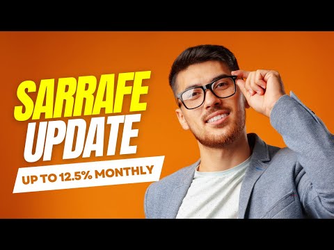 SARRAFE UPDATE AND LIVE WITHDRAWAL |  EARN UP TO 12.5% MONTHLY AND GET YOUR FUNDS BACK AFTER LOCKUP!