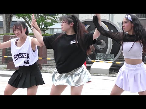 【Fzy】「ANTIFRAGILE / LE SSERAFIM」2024.7.20 ヨナゴエンタメストリート【 UNITY DANCE GROUP】