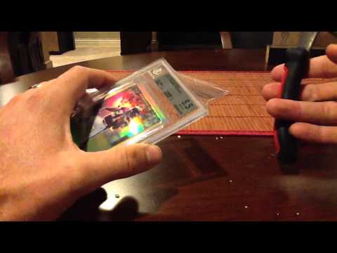 How to Snap a Card Out of a BGS Holder