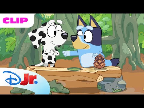 Bluey Season 1 "Shops" Episode Clip | @disneyjr x @BlueyOfficialChannel