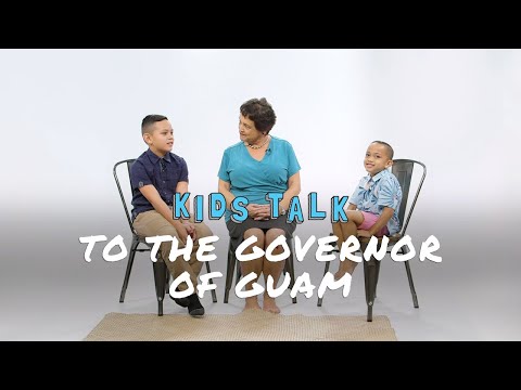 Nihi! KIDS TALK to the Governor of Guam | KIDS TALK | Nihi!