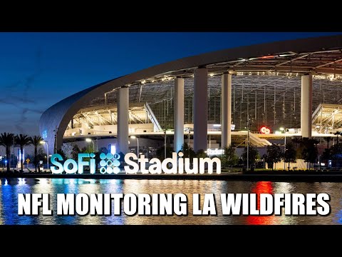 NFL Monitoring LA Wildfire Situation Ahead of Vikings-Rams