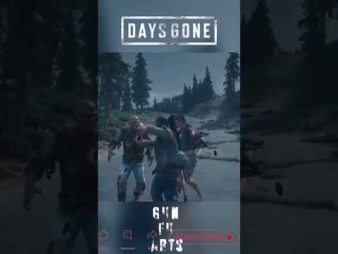 Two Zombies JUMP Deacon 💀  #daysgone