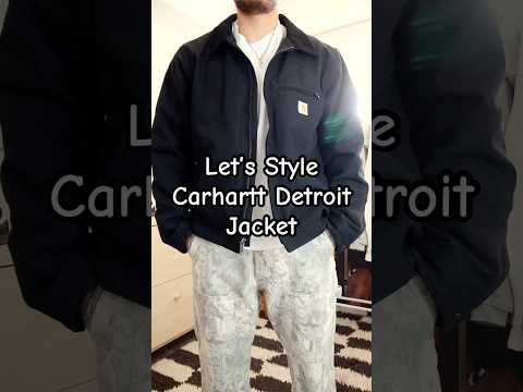 How To Style Carhartt Detroit Jacket - Fall Winter Outfit