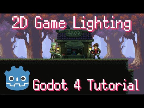 How to Use 2D Lights in Godot 4 ~ Tutorial for Beginners