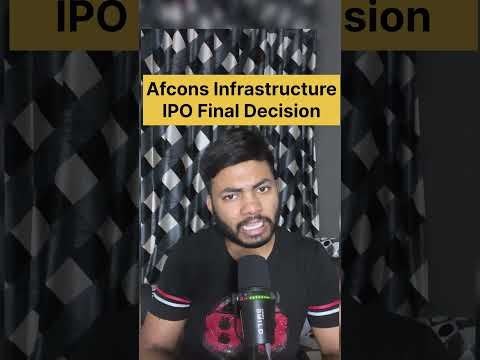 Afcons Infrastructure IPO Final Decision🔥| Latest IPO GMP #ipo #buyback #shortsfeed #hyundai