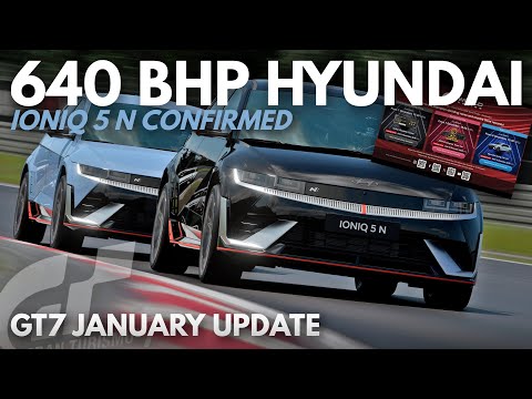 640 BHP Hyundai Confirmed for GT7 January Update | IONIQ 5N | Gran Turismo 7 News