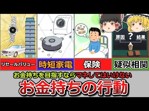 【庶民がマネしたらヤバい】お金持ちを目指しているのに逆効果になる、お金持ちの行動【投資手法】