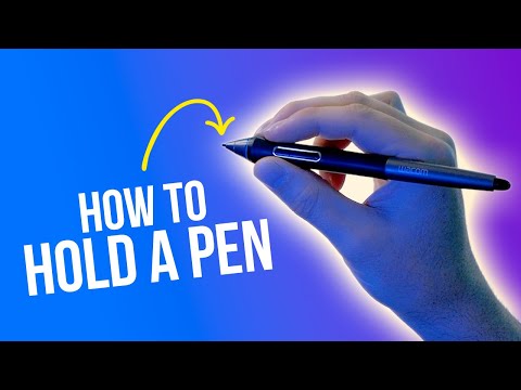 How to Hold a Drawing Tablet Pen - 2023 Edition