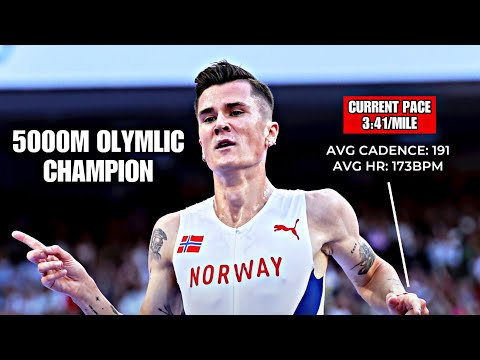 JAKOB INGEBRIGTSENS TRAINING BEFORE THE OLYMPICS 5000m