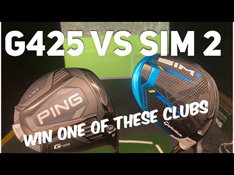 TaylorMade SIM 2 VS PING G425 LST DRIVER BATTLE - DRIVER GIVEAWAY