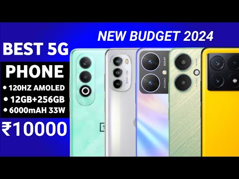 Top 5 Best 5G Smartphone Under 10000 in May 2024 | Best 5G Phone Under 10000 in India 2024 | SAmoled