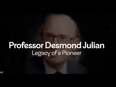 Professor Desmond Julian: Legacy of a Pioneer