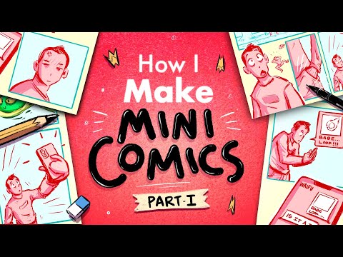 How I Make Mini Comics? (step by step) PART I