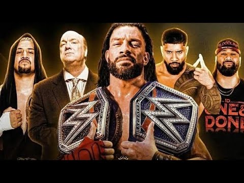 ROMAN REIGNS ROAD TO 1000 DAYS AS THE UNDISPUTED WWE UNIVERSAL CHAMPION.