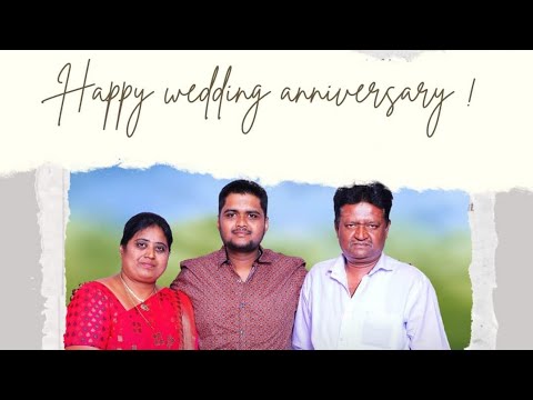 HAPPY 28TH ANNIVERSARY AMMA APPA #happyanniversary #weddinganniversary #28thanniverdary #ammaappa