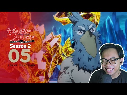 SOLO RARE MONSTER - Shangri-La Frontier Season 2 EPISODE 5 REACTION INDONESIA