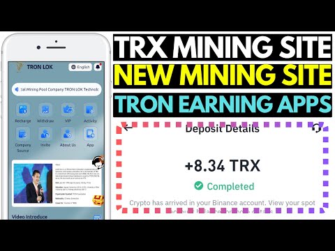 Best TRON Mining Website Today | Free TRX Earning Apps in 2025 | TRON Mining Sites in 2025