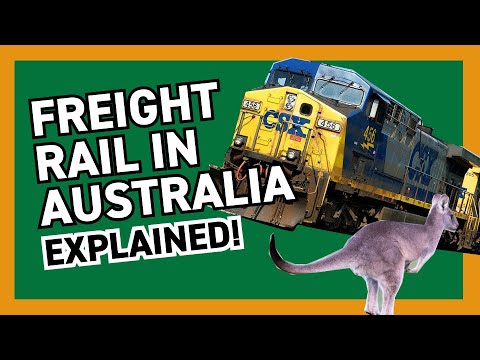 Why Australia moves so little freight by rail