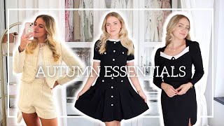 TRYING ON TRANSITIONAL OUTFITS | autumn essentials goelia haul | Anna's Style Dictionary