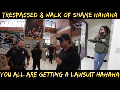 Frauditors Zach & Looney Lana Trespassed: Take Walk of Shame! Lawsuit Incoming HAHAHA